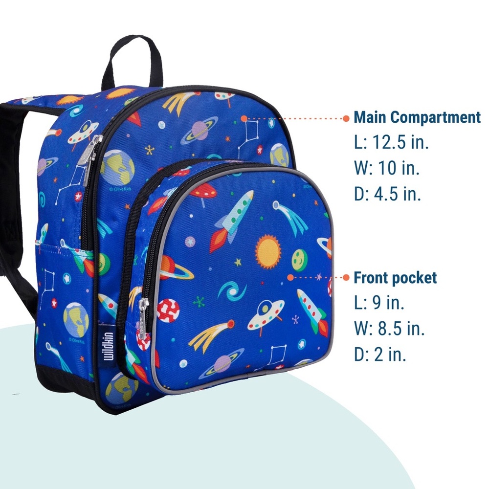 Olive Kids, wildkin, Blue Space Backpack